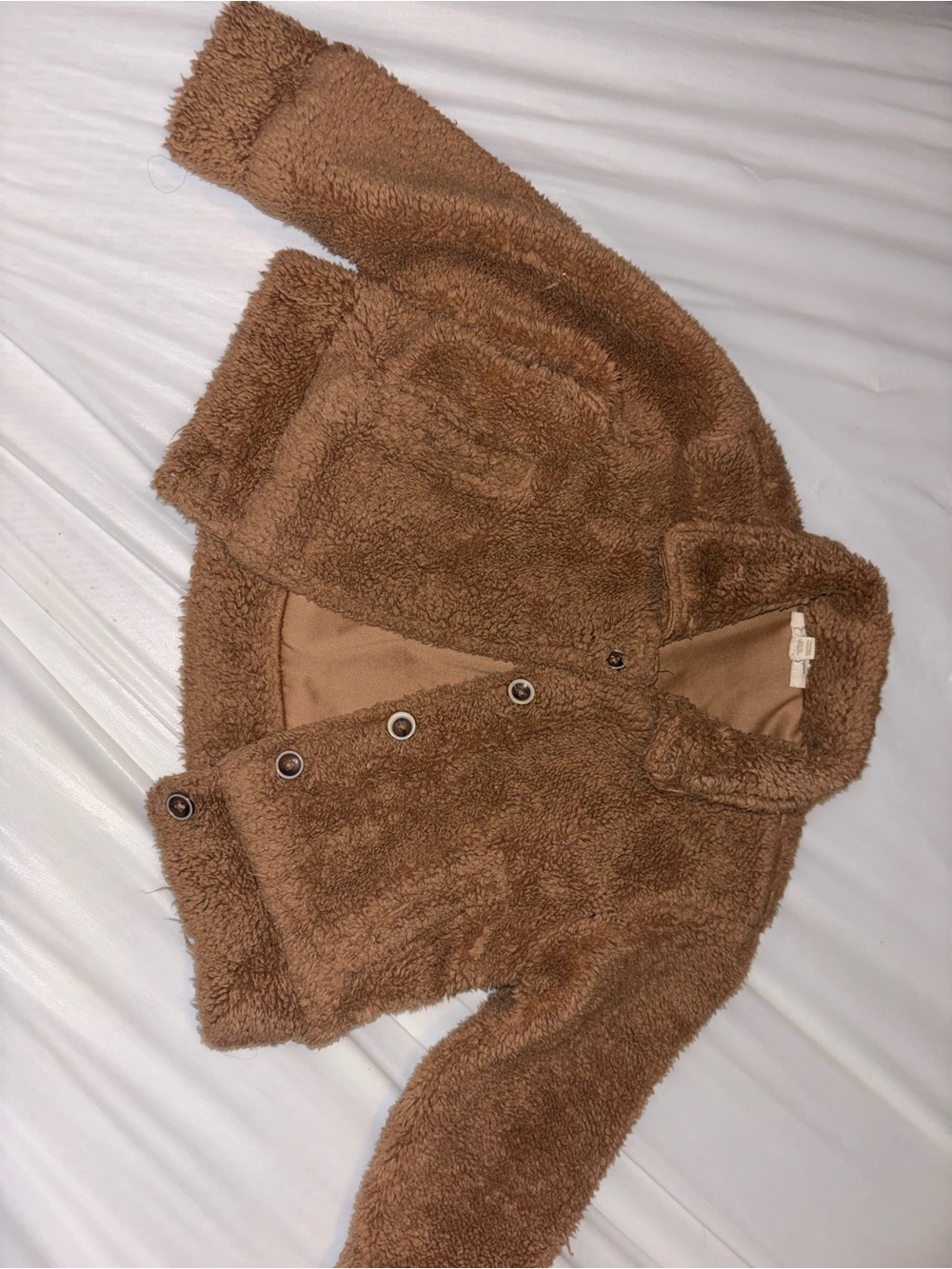 Jessica Simpson Kids Teddy Puffer Jacket in Brown